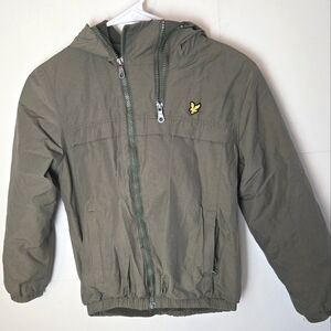 Boy's/Youth Lyle & Scott Full Zip Hooded Coat, Size 9/10